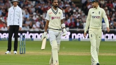 Sports News | Eng Vs Ind, 1st Test: KL Rahul Holds Fort but Hosts End Day Two on Top