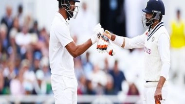 Sports News | Eng Vs Ind, 1st Test: Rahul, Jadeja Hit Fifties as Visitors Take Crucial 95-run Lead