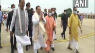 India News | BJP Chief JP Nadda Arrives in Lucknow to Address Meeting of District Council Presidents, Block Chiefs