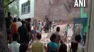 India News | Building Collapses in Delhi's Nand Nagri Area