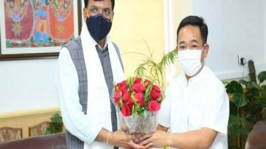 India News | Union Health Minister Mansukh Assures CM Tamang for Enhancement of Health Infrastructure in Sikkim
