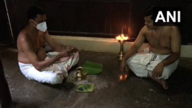 Kerala: Karkidaka Vavu Bali Rituals Not To Be Allowed in Public Places Due to COVID-19, Govt Urges People To Pay Obeisance to Their Ancestors at Home