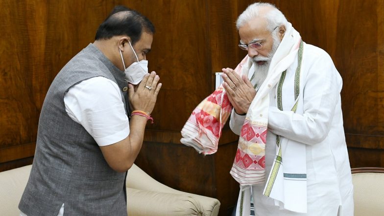 Assam CM Himanta Biswa Sarma Meets PM Narendra Modi, Discusses Assam-Mizoram Border Issue