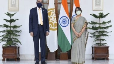 World News | MEA Secretary East Meets SAARC Secretary-General Esala Ruwan Weerakoon