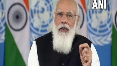 World News | Sea Routes Being Misused for Piracy, Terrorism,  Need to Combat Maritime Threats by Non-state Actors Collectively, Says PM Modi