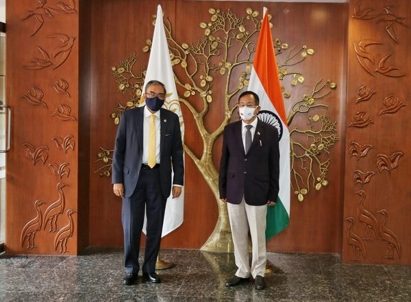 World News | MoS Rajkumar Ranjan Meets SAARC Secretary-General Esala Ruwan Weerakoon