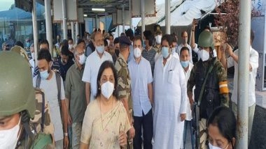 India News | Rahul Gandhi Reaches Srinagar for Two-day Visit to J-K