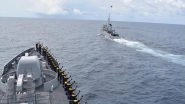 World News | INS Talwar Participates in Post Conclusion of Exercise Cutlass Express 2021 in Mombasa