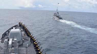 World News | INS Talwar Participates in Post Conclusion of Exercise Cutlass Express 2021 in Mombasa