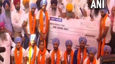 India News | SGPC Awards Rs 1 Crore to Indian Men's Hockey Team
