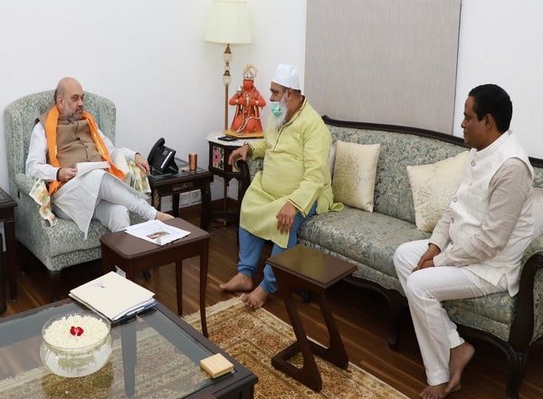 Assam-Mizoram Border Issue: AIUDF Chief Badruddin Ajmal Meets Amit Shah, Seeks His Intervention