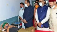 India News | CM Jairam Thakur Visits Kinnaur Community Health Centre to Meet Injured Landslide Victims, Announces Rs 4 Lakh Compensation for Kin of Deceased