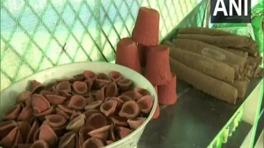 India News | Chhattisgarh Rural Women Under Godhan Nyay Yojana Sell Cow Dung Products Online