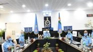 India News | IAF Chief RKS Bhadauria Attends Commanders' Conference of Maintenance Command in Nagpur