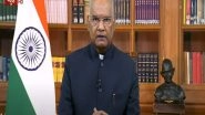 India News | Leadership Rose to the Challenge in Second Wave of COVID-19, Efforts Made on War-footing to Plug Gaps: President Kovind
