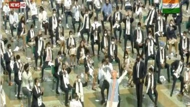 Sports News | PM Modi Greets Olympic Athletes After Concluding the Independence Day Speech