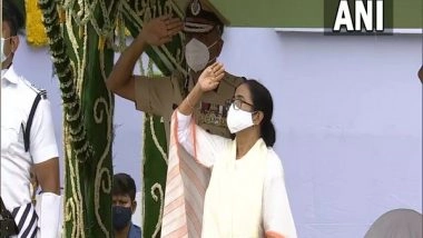 India News | West Bengal CM Hoists National Flag at Red Road in Kolkata