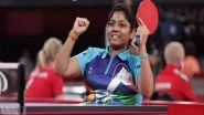Sports News | Tokyo Paralympics: GSTTA Welcomes Gujarat CM's Announcement to Award Bhavina Patel