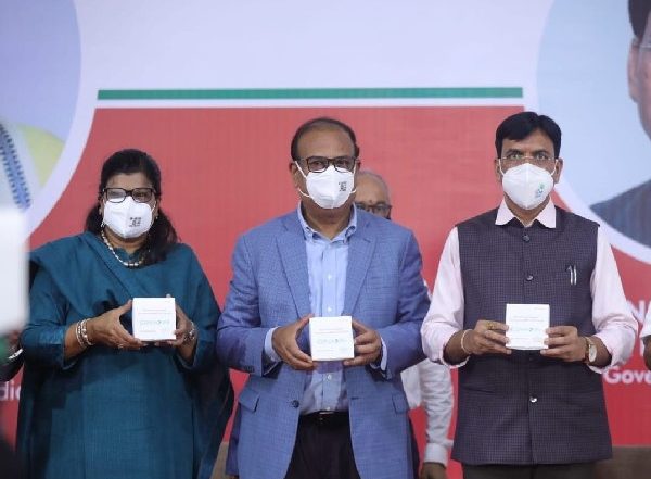 India News | Health Minister Mandaviya Launches 1st Commercial Batch of Bharat Biotech's COVAXIN Manufactured in Ankleshwar