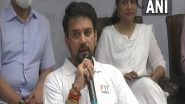 Sports News | Confident That Indian Athletes Will Win More Medals in Paralympics: Anurag Thakur After Bhavina's Silver