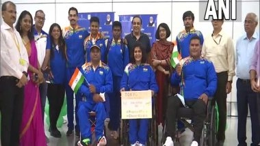 Sports News | Indian Contingent Leaves for Tokyo Paralympics