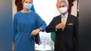 World News | FM Jaishankar, Estonia Counterpart Exchange Views on Afghan Crisis