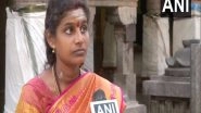 India News | Suhanjana Gopinath, Newly-appointed Female Odhuvar Takes Charge at Chennai's Dhenupureeswarar Temple