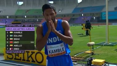 World Athletics U20 Championship 2021: Indian Athlete Rohan Kamble Qualifies for Semi-Final of 400m Hurdles in Nairobi