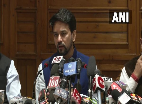 India News | I Hope Congress Elects Its President by 2024: Anurag Thakur Hits out Ahead of Polls