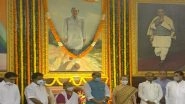 India News | Rajnath Singh Pays Tribute to Rajiv Gandhi on His 77th Birth Anniversary