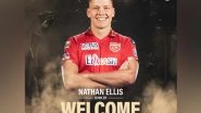 Sports News | IPL 2021: Punjab Kings Rope in Australia Bowler Nathan Ellis