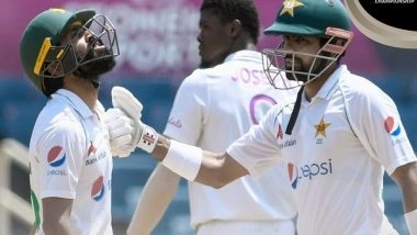 Sports News | WI Vs Pak, 2nd Test: Fawad Alam, Babar Stage Visitors' Comeback on 1st Day