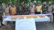 India News | Punjab Police Foils Major Drug Smuggling Bid, Seizes 40 Kg Heroin Worth Rs 200 Cr from India-Pakistan Border