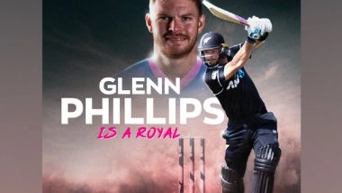 Sports News | IPL 2021: Rajasthan Royals Signs Glenn Phillips as First Replacement Player