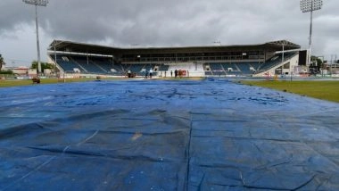 Sports News | WI Vs Pak, 2nd Test: Rain Plays Spoilsport, Day Two Washed off