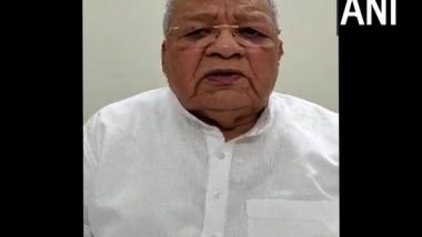 Kalyan Singh's Demise Great Loss for Country, Says Rajasthan Governor Kalraj Mishra