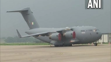 World News | Repatriation Flight from Kabul with 168 Evacuees Lands at Hindon IAF Base