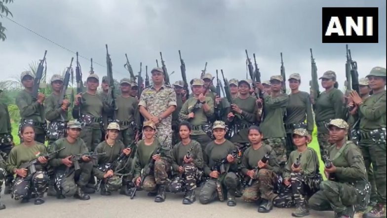 Raksha Bandhan 2021: ‘Durga Fighter’, All-Women Force Comprising 32 Female Staff Formed To Combat Naxalism in Chhattisgarh’s Sukma