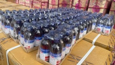 India News | 40,000 Bottles of Codeine Phosphate-based Cough Syrups Seized from Assam-Tripura Border