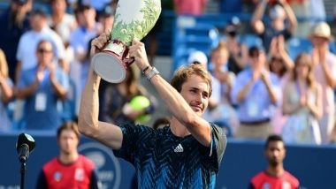 Sports News | ATP Rankings: Alexander Zverev Moves to No. 4 After Cincinnati Win