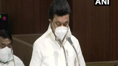 India News | Tamil Nadu CM Announces Rs 39 Cr Karunanidhi Memorial to Be Set Up at Chennai Beach