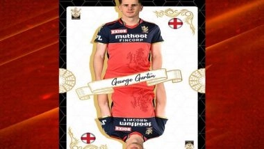 Sports News | IPL 2021: RCB Name George Garton as Replacement for Kane Richardson