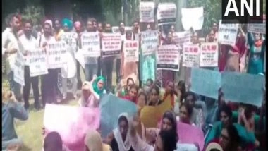 India News | Punjab Police Baton Charge BEd TET Qualified Teachers Protest Outside CM's Residence Demanding Jobs