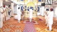 India News | 'Sukran Ki Ardaas' Offered at Delhi Gurudwara After Safe Arrival of 3 Swaroops of Guru Granth Sahib from Afghanistan