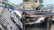 India News | Rescue, Relief Operations Underway After Bridge with Vehicles on Dehradun-Rishikesh Highway Collapses