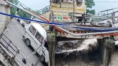 India News | Rescue, Relief Operations Underway After Bridge with Vehicles on Dehradun-Rishikesh Highway Collapses