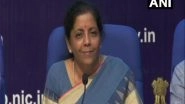 India News | Sitharaman to Table 3 Bills in RS Today