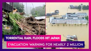 Japan: Torrential Rain, Floods Lead To Evacuation Warning For Nearly 2 Million Residents