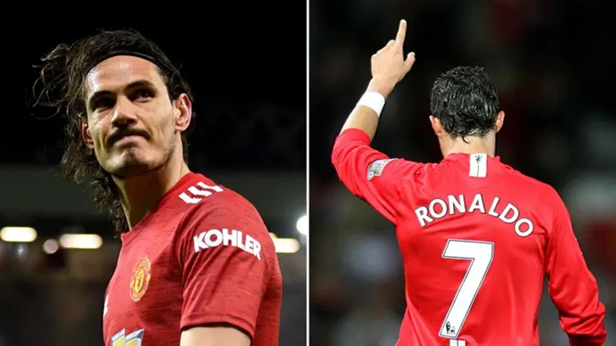 What shirt number will Cristiano Ronaldo take at Manchester United? Will CR7  be given old No.7 number by Edinson Cavani?