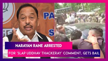 Narayan Rane Arrested For 'Slap Uddhav Thackeray' Comment, Gets Bail: Timeline Of Events